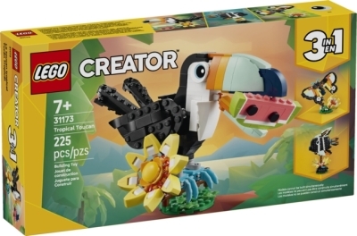 LEGO : Creator - Les animaux sauvages : le toucan tropical 3 en 1 | LEGO®