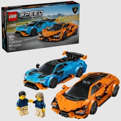 LEGO : Speed champion - La Lamborghini Revuelto et la Huracán STO | LEGO®
