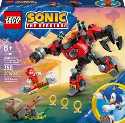 Lego : Sonic - Knuckles contre le robot Egg Crusher du Dr. Eggman | LEGO®