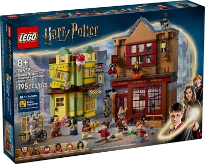 Le Magasin d’accessoires de Quidditch™ et Les glaces Florian Fortarôme | LEGO®