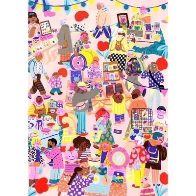 Casse-tête 1000 - Pop-Up Market, Marie Boiseau | Casse-têtes