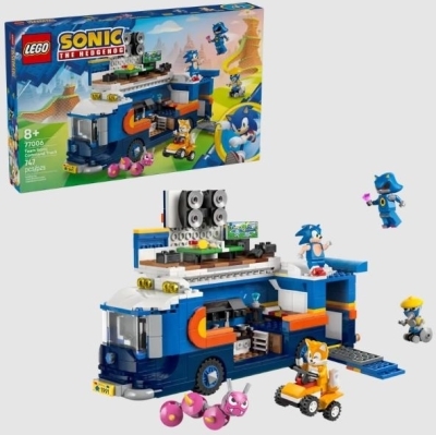 LEGO : Sonic - Le camion de commandement de l’équipe Sonic | LEGO®