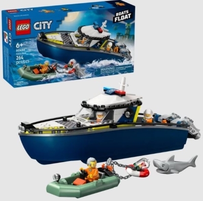 LEGO : City - La poursuite en bateau de police | LEGO®