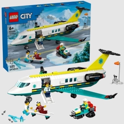 LEGO : City - L’avion-ambulance d’urgence | LEGO®