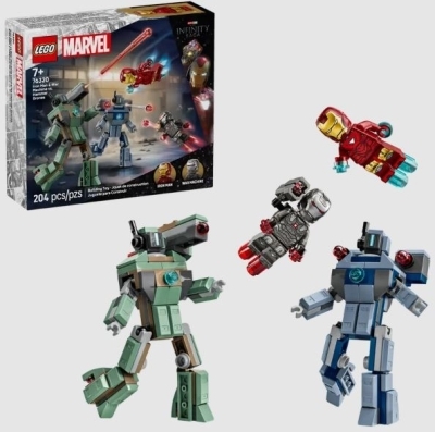 Lego : Marvel - Iron Man et War Machine contre les Hammer Drones | LEGO®