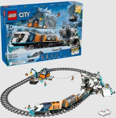 Lego : City - Le train d’exploration de l’Arctique | LEGO®