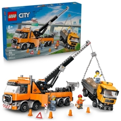 Lego : City - La dépanneuse robuste avec grue | LEGO®