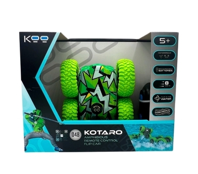 Kaboom - Véhicule téléguidé Flip amphibien Kotaro 048 | Loisir enfants et adultes