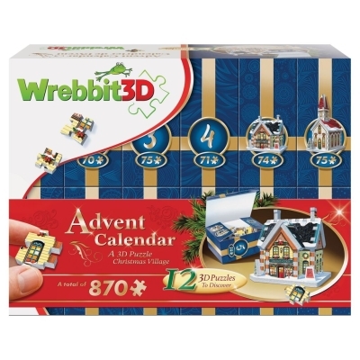 Calendrier de l'avent Casse-tête 3D | Casse-têtes