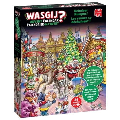 24 Casse-tête 54 - Wasgij, Calendrier de l'Avent 2025 | Casse-têtes
