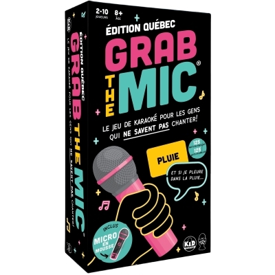 Grab the Mic - Édition Québec | Jeux d'ambiance