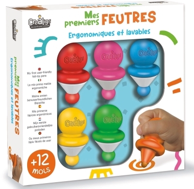 Crealign - Mes premiers Feutres 5 pièces | Bébé (18 mois & moins)