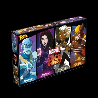 Marvel Dice Throne - X-Men : Ice Man vs. Psylocke vs. Storm vs. Wolverine | Jeux pour 2 