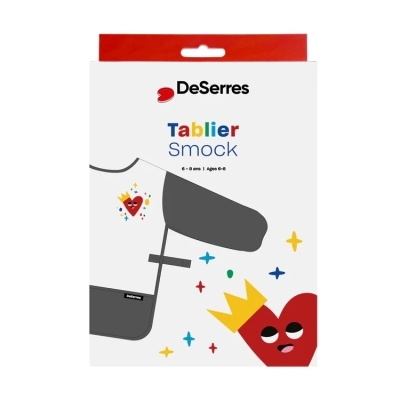Deserres - Tablier pour enfants 5-8 ans | Dessin/coloriage/peinture