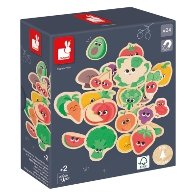 Aimants - Fruits & Légumes | Jeux magnétiques