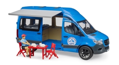 Bruder - Campeur Mercedes Sprinter avec conducteur [CUEILLETTE EN MAGASIN SEULEMENT] | Jeux collectifs & Jeux de rôles