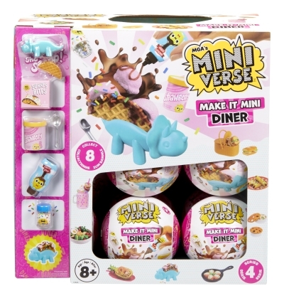 Miniverse - Make It Mini Food - Restaurant série 4, assortiment | Bricolage divers