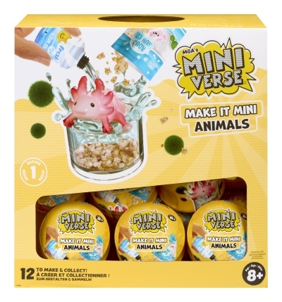 Miniverse - Make It Mini Animals série 1, assortiment | Bricolage divers