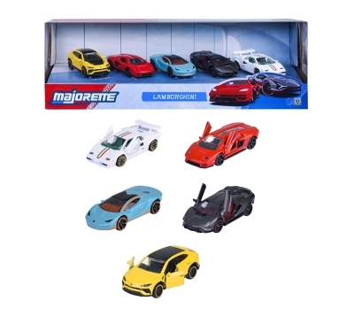 Majorette - Coffret cadeau 5 pièces Lamborghini | Jeux collectifs & Jeux de rôles