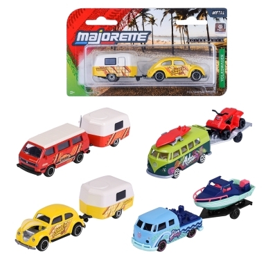 Majorette - Remorque Volkswagen | Jeux collectifs & Jeux de rôles