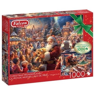 Casse-tête 2x1000 - Le monde merveilleux de Noël | Casse-têtes