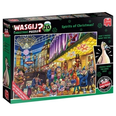 Casse-tête 1000 - Wasgij Noël #20, Les esprits de Noël ! | Casse-têtes