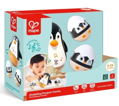 Famille de pingouins oscillants | Bébé (18 mois & moins)
