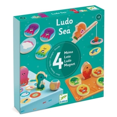 Ludo Sea - 4 jeux | Jeux collectifs & Jeux de rôles
