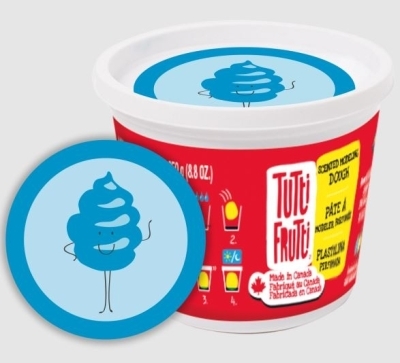 tutti frutti barbe a papa 250g | Pâte à modeler