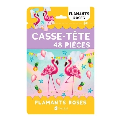 Casse-tête 48 - Flamants roses | Casse-têtes