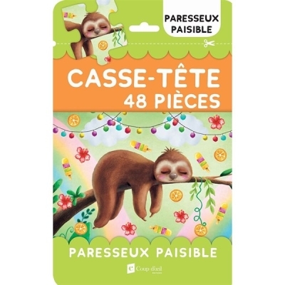 Casse-tête 48 -  Paresseux paisible | Casse-têtes