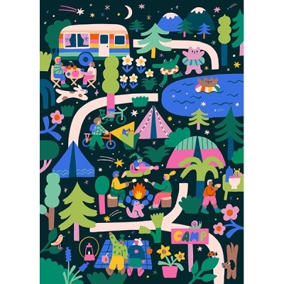 Casse-tête 1000 - Camp Friendship,J. Zengova´ri | Casse-têtes