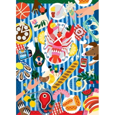 Casse-tête 1000 - Festin côtier,Alice Hoffmann | Casse-têtes