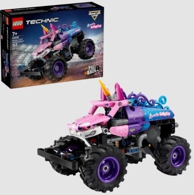 Lego : Technic - Monster Jam™ Sparkle Smash™ à rétrofriction | LEGO®