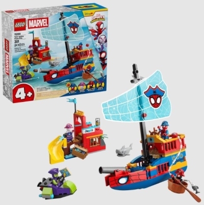Lego : Marvel - Le bateau pirate de l’équipe Spidey | LEGO®