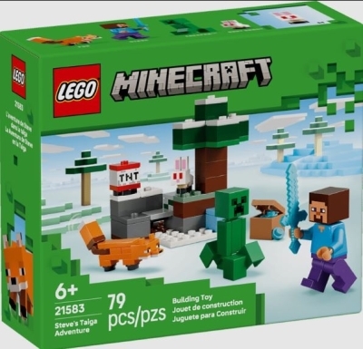 Lego : Minecraft - L’aventure de Steve dans la taïga | LEGO®