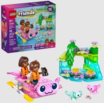 Lego : Friends - Le bateau d’aventure axolotl | LEGO®