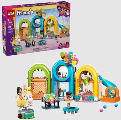 Lego : Friends - L’aire de jeux intérieure amusante | LEGO®