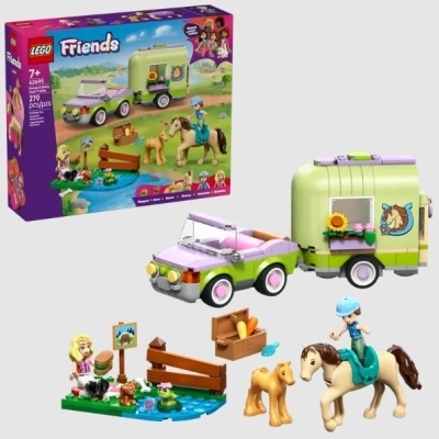 Lego : Friends - La remorque pour le cheval et le poulain | LEGO®