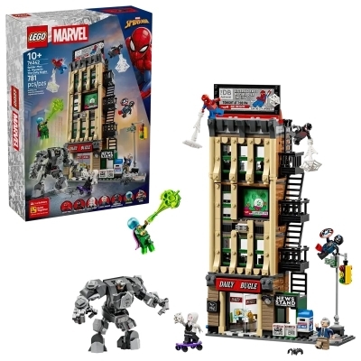 Spider-Man contre Mysterio : le Daily Bugle | LEGO®