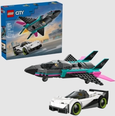 Lego : City - L’avion à réaction contre la voiture | LEGO®