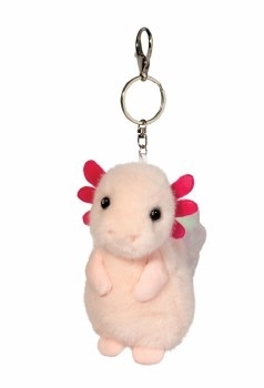 Peluche - Axolotl avec attache | Peluche et marionnette