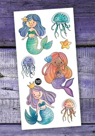 Tatouage temporaire - Sophia la sirène | Tatouage temporaire