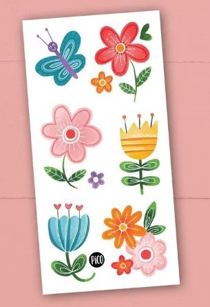 Tatouage temporaire - Les jolies fleurs | Tatouage temporaire