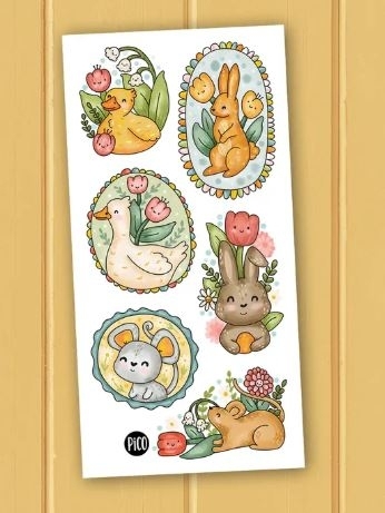 Tatouage temporaire - Les délicates oies et leurs amies | Tatouage temporaire