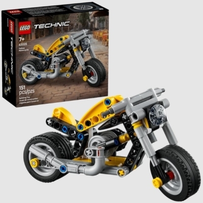 LEGO : Technic - La moto jaune | LEGO®