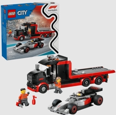 LEGO : City - Le camion d’exposition de F1® avec voiture de course de F1® Audi | LEGO®