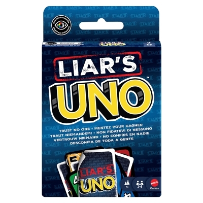 Jeu de cartes UNO Liar's | Jeux de cartes et de dés classiques
