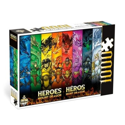 Casse-tête 1000 - Héros du Mont Dragon | Casse-têtes