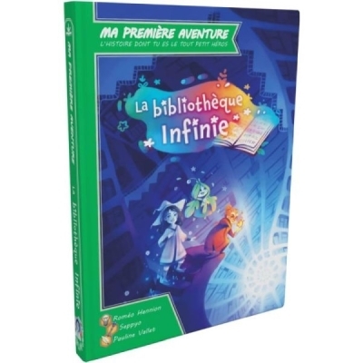 Ma première aventure: La bibliothèque infinie | Enfants 5–9 ans 